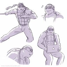 an image of a man in various poses