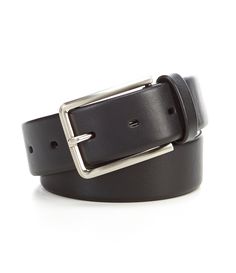 From Cremieux&#x2C; this belt features:35mm tubular and stretch strap Nappa full-grain cowhideClassic nickel brush finish buckleSpot cleanImported. Sleek Leather Belt For Business, Modern Belts With Removable Belt For Business Casual, Modern Fitted Belt, Fitted Leather Belts And Suspenders For Work, Formal Leather Belts And Suspenders, Black Leather Belt For Business Casual, Modern Business Belts, Sleek Leather Belt Buckles For Workwear, Modern Fitted Belts For Formal Occasions