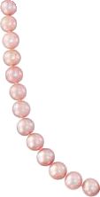 Elegant Pink Necklaces With 8mm Beads, Luxury Pink Round Beads Jewelry, Luxury Pink Single Strand Jewelry, Luxury Round Bead Jewelry, Luxury Single Strand Pink Jewelry, Classic Pink Round Jewelry, Pink Round Single Strand Jewelry, Pink Single Strand Round Jewelry, Yellow Gold Necklaces With 8mm Beads