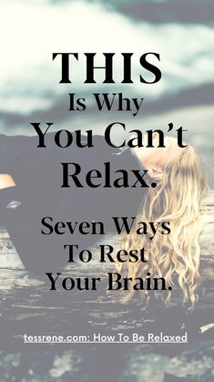 Relaxing Your Mind, Learn To Relax Tips, Mind Clearing Exercises, How To Rest Your Mind, How To Be More Relaxed, How To Silence The Mind, Ways To Relax Your Mind, How To Be Quiet Person, Destress Aesthetic