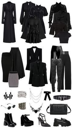 From Desk to Dark: Guide to Female Corporate Goth - Office Girl Outfits