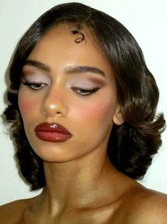 Sade Fashion Aesthetic, Italian Makeup, 20s Makeup, Vintage Makeup Looks, Elegantes Makeup, Dag Make Up, Maquillage On Fleek, Mekap Mata, 20 Makeup