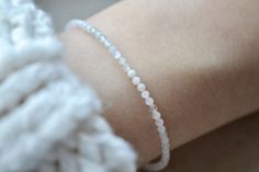 "Morganite bracelet is a perfect bracelet for the woman you love, or as a mothers day gift. Bracelet femme is a perfect choice for a gift for friends, woman or bridesmaid. This delicate ombre bracelet has a gradient from delicate pink to delicate blue. . ❗️Sign up to our Newsletter and get 15% OFF your order (copy this link to browser search) - https://forms.gle/R74xLdL1MSmC9Apn6 ❗️ . MEASUREMENTS Beads: Morganite beads Beads size: 2 mm Metal: 925 sterling silver Quantity: 1 bracelet Length: You Elegant Pearl Bracelet With Natural Stones For Gift, Elegant Natural Stones Beaded Bracelet, Tiny Beads Bracelet Jewelry Gift, Elegant Gemstone Beads Jewelry As Gift For Her, Dainty Beaded Bracelets For Everyday, Everyday Dainty Beaded Bracelets, Elegant Gemstone Beaded Bracelets, Elegant Faceted Beads Jewelry Bracelet, Elegant Beaded Bracelets With Natural Stones For Gift