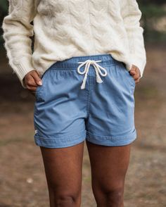 Santosa Twill Short Blue Shadow - Passenger Summer Road Trip Essentials, Skirt Dungaree, Summer Haze, Twill Shorts, Comfy Fashion, Soft Shorts, Beach Days, Mens Activewear, Sustainable Materials