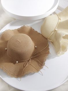 SkuCY-!80886MaterialStraw StyleSun-protection FeatureBreathable , Beaded , Solid Color OccasionVacation , Beach , Vintage SeasonsSpring , Summer , Autumn , Winter TypeSun Hat ColorPINK,BEIGE,KHAKI,MILK WHITESizeFREE SIZE Packing specification: 70 diameter 0.5kg Please consult the size chart we provide for this item's measurements to help you decide which size to buy.Please note: There may be 1-3cm differ due to manual measurement.CMINCHHat CircumferenceFREE SIZE58 White Straw Hat For Outdoor Vacation, Lightweight Cream Straw Hat For Beach, White Summer Straw Hat For Outdoor Use, Lightweight Cream Straw Hat For The Beach, Cream Straw Hat For The Beach, Adjustable Cream Straw Hat For Beach Season, Cream Woven Straw Hat For Beach, White Straw Hat For Sunbathing On Vacation, White Straw Hat For Sunbathing Beach Season