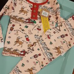 These Are Absolutely Darling! Brand New With Tags, Pattern Is Precious! Shirt Is Long Sleeve With Red Ruffle/Buttons. Pants Are Long With Elastic Waist. Comes From A Non Smoking Home. Kids Christmas Pajamas, Christmas Pajamas Kids, Kids Mud, Christmas Pajama Set, Night Before Christmas, Mud Pie, Kids Pajamas, Christmas Pajamas, Kids Christmas