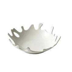 a white bowl on a white background