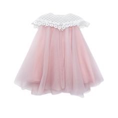 Tulle Flower Dress, Laser Cut Flowers, Tulle Material, Tulle Flowers, Pink Tulle, Rosa Pink, Flower Dress, Delicate Details, Dress Lace