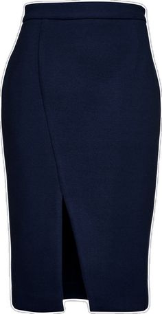 Elegant Navy Skirt For Work, Blue Skirt For Workwear In Winter, Blue Pleated Skirt For Work, Elegant Navy Skirt For Workwear, Elegant Navy Formal Skirt, Blue Pencil Skirt For Office, Elegant Navy Skirt For Formal Occasions, Blue Asymmetrical Skirt For Work, Elegant Winter Pencil Skirt For Workwear