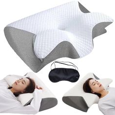 PRICES MAY VARY. 1. Ergonomic Pillow for Optimal Support: Our Cobio Contoured Relief Pillow is specially designed to provide optimal support for your neck and spine. With its ergonomic design, it helps reduce tension and promote proper alignment, relieving discomfort in the neck and shoulders caused by stress. The memory foam core adapts to your shape, offering personalized support that encourages deep, restorative sleep. 2. Premium Memory Foam for Customized Comfort: Crafted from high-density m Ergonomic Pillow, Contour Pillow, Neck Support Pillow, Orthopedic Pillow, Cervical Pillows, Stomach Sleeper, Reduce Tension, Side Sleeper Pillow, Neck And Shoulder Pain