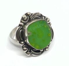 Adorn yourself with this luxurious Green Jasper Stone Ring, crafted from natural stone and designed to evoke a vintage sense of timelessness. Its adjustable setting, which can be comfortably tailored to your desired fit, ensures elegance and sophistication. Elevate your style with this stunning piece of jewelry! Ring Exchange, Green Jasper, Jasper Stone, Elevate Your Style, Stone Ring, Stone Rings, Natural Stone, Your Style, Natural Stones