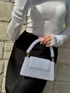 Bag Crochet, Hand Beading, Beaded Jewelry