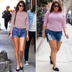 12ish Style, Dress Like Celebrity, Katie Sturino, Look Plus Size, Curvy Fashionista, Outfit Chic, Plus Size Fashion For Women, Alexa Chung, Celebrity Look