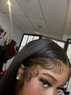 Dramatic Edges, Frontal Wig Hairstyles, Lace Frontal Wigs, Lace Front Wigs Human Hair, Glueless Wig, Protective Hairstyles Braids, Frontal Hairstyles, Wig Human Hair, Dope Hairstyles