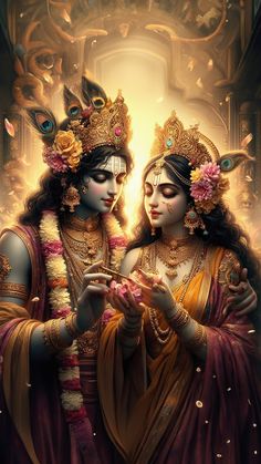 Radha Krishna Ai Images By Vr Creative :: Behance Radhe Shyam Wallpaper, Krishna And Radha Images, Krishna Radha Images, Krishna And Radha, Iskcon Krishna, Radhe Shyam