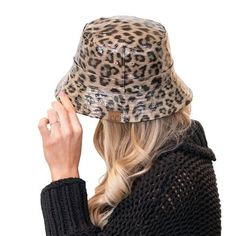 This reversible bucket hat features waterproof leopard print on one side and a soft stylish canvas on the other. It is reversible and a perfect piece to match your activity or outfit for the day. Just roll it up and toss in your bag to take this trendy bucket hat with you. Size: One Size.  Color: Beige.  Gender: female.  Age Group: adult. Reversible Bucket Hat, Cloth Bags, Gender Female, Women's Accessories, Bucket Hat, Leopard Print, Age Group, Bag Accessories, The Day