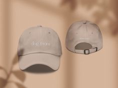 ABOUT THE HAT- * 100% chino cotton twill * Unstructured, 6-panel, low-profile * 6 embroidered eyelets * Adjustable strap with antique buckle * Head circumference: 20 ½″-21 ⅝″ SHIPPING & RETURNS- $3.99 flat rate 3-5 day shipping for all tee shirts, tanks, and hats unless otherwise noted. $6.50 flat rate 3-5 day shipping for all jackets and sweatshirts unless otherwise noted. Orders will ship within 5 business days. Because each product is made to order, we can not accept returns unless the produc Mom Hat, Mom Hats, Friends Instagram, Base Ball, Embroidered Baseball, Embroidered Hats, Top Gifts, Black Dog, Mom Outfits