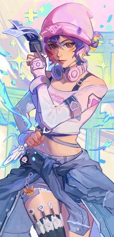 Cute Overwatch Fanart, Overwatch 2 Art, Pink Mercy Wallpaper, Overwatch Kiriko Fanart, Nezha Warframe, Kiriko Overwatch Fanart, Overwatch 2 Wallpaper, Overwatch 2 Fanart, Mercy And Genji