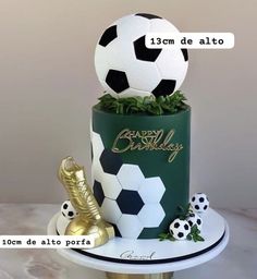 Pastel Bakery, Sports Birthday Cakes, Soccer Birthday Cakes, Sports Themed Cakes