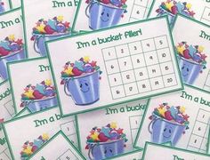 i'm a bucket filled with lots of different numbers and shapes to practice counting