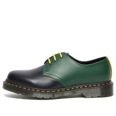 Dr. Martens 1461 3-Eye 27289001 (Unisex) Green Casual Oxfords With Round Toe, Casual Green Oxfords With Round Toe, Casual Green Oxfords With Rubber Sole, Green Casual Oxfords With Rubber Sole, Dark Green Doc Martens, Doc Marten 1461 Bex Oxford, Dr Martens 8 Eye Boots, Dr. Martens 1460, Dr Martens 1460 Pascal