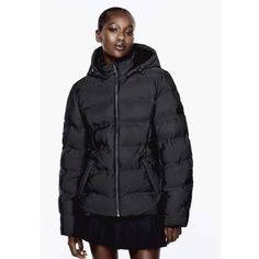 Nwt Zara Water And Wind Protection Short Quilted Anorak Jacket Black Size M Quilted Anorak, Wind Protection, Anorak Jacket, Bomber Jackets, Zara Jackets, Zara Black, Bomber Jacket, Jackets & Coats, Jackets For Women