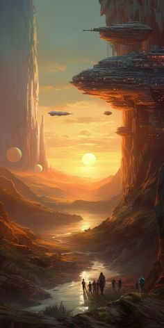 Star Wars landscape Planets Star Wars, Star Wars Worlds Concept Art, Star Wars Art Landscape, Star Wars Planets Wallpaper, Star Wars Landscapes Wallpaper