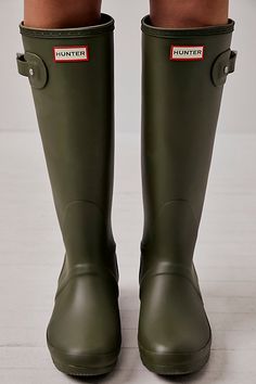 Get through rainy days with ease in these classic rubber rain boots. In a matte rubber this style features a buckle accent on the side, logo detailing in front, and treaded rubber sole. Rain Shoes Women Nordstrom, Green Rain Boots For Fall Outdoor Use, Green Rain Boots For Fall Outdoor Activities, Green Rain Boots For Outdoor Fall Activities, Green Fall Rain Boots For Outdoor, Green Weatherproof Rain Boots For Fall, Classic Rain Boots For Outdoor Fall Use, Classic Rain Boots For Fall Outdoor Activities, Classic Rain Boots For Fall Outdoor