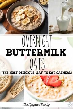 overnight buttermilk oats are the most delicious way to eat catmeal