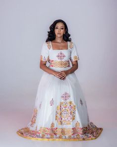 Radiant Light Tone Wedding Habesha Dress Modern Habesha Kemis Traditio – TheEthiopianStore Fitted Wedding Dress For Traditional Ceremonies And Festive Season, Fitted Wedding Dress For Traditional Ceremonies, Festive Fitted Wedding Dress For Traditional Ceremonies, Fitted Wedding Dress For Festive Season, White Anarkali Dress For Wedding, White Dresses With Fitted Bodice For Reception, White Dress With Fitted Bodice For Reception, White Fitted Bodice Dress For Reception, White Floor-length Dress For Reception