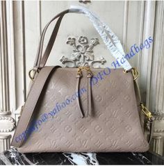 Louis Vuitton Monogram Empreinte Leather Ponthieu PM Light Gray Gorgeous Handbags, Louis Vuitton Purse, Utility Bag, Fashion Tote Bag, Louis Vuitton Damier Azur, Lv Handbags, Vuitton Bag, Large Tote Bag