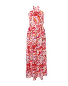 This delightful 1970s style maxi dress is a must-have! It's crafted with a beautiful woven fabric that bursts with an eye-catching floral print in soft pinks, reds, whites and oranges. The halter neckline has buttons for added detail, while the elastic waist and back zipper ensure the perfect fit - plus it even has side pockets! Get yours now in sizes XS - 4X before they're gone forever! A must-have! Round out your vacation and weekend wardrobe with this plus size dress Smak Parlour Smak Parlour Pink & Red Floral Budding Romance Maxi Dress | Pink, Red, Floral | Dresses | Materials & Care Instructions: ['100% Polyester', 'Hand wash', 'Imported'] Red Vibrant Print Maxi Dress For Summer, Red Flowy Maxi Dress With Floral Print, Red Maxi Dress With Vibrant Print For Summer, Red Retro Maxi Dress For Summer, Pink Floor-length Maxi Sundress, Feminine Multicolor Midi Maxi Dress, Feminine Multicolor Midi Length Maxi Dress, Spring Pink Maxi Dress With Vibrant Print, Spring Red Maxi Dress With Vibrant Print