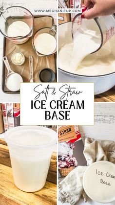 how to make soft and sour ice cream base