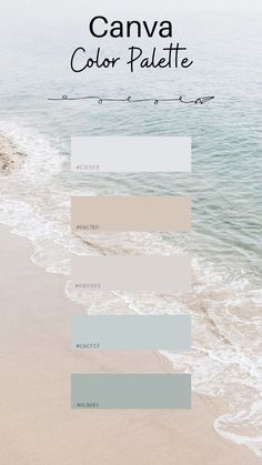 Color Palette Beachy Interior Design Living Room, Visuell Identitet, Hex Color Palette, Color Schemes Colour Palettes, Bonita Springs, Coastal Life, Farmhouse Ideas, Brand Color Palette, Home Inspo