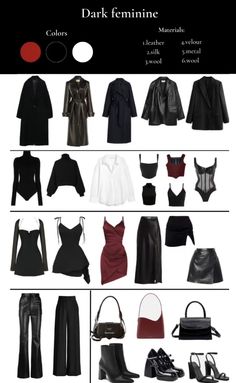 Feminine Capsule Wardrobe, Dark Feminine Style, Mode Shoes, 사진 촬영 포즈, Clothes And Shoes, Dark Feminine, Looks Black