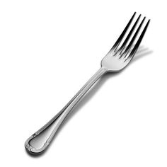 a close up of a fork on a white background with clipping to the side