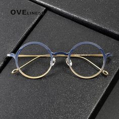 Glasses Frame For Men, Titanium Glasses Frames, Unisex Looks, Round Eyeglasses Frames, Titanium Glasses, Round Eyeglasses