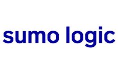 the logo for sumologic is shown in blue