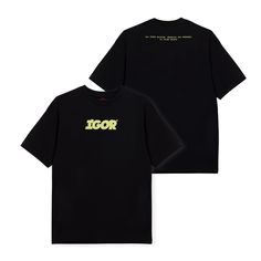 Yellow Letter Print T-shirt For Fan Merchandise, Yellow Band Merch T-shirt With Letter Print, Yellow T-shirt With Logo Print For Fans, Yellow Letter Print Band Merch T-shirt, Yellow Logo Print T-shirt For Fans, Yellow Logo Print Top For Fans, Yellow Logo Print Tops For Fan Merchandise, Tyler The Creator Merch, Tyler Okonma