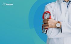 a doctor is holding a stethoscope in his hand