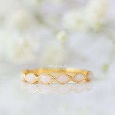 The Promise Breastmilk Ring by Milk Couture Co. Breastmilk Keepsake, Gold Rings Simple, Half Eternity Band, The Promise, Stone Design