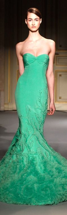 Green Gala Dresses, Green Couture Gown, جورج حبيقة, Green Couture, Spring Summer 23, Couture Gown, Gala Dresses, Gowns Of Elegance