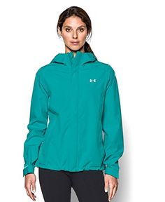 Under Armour Womens ArmourStorm Sonar Waterproof Jacket Neptune 369 Large >>> See this great product. Sports Apparel, Athletic Shirts, Waterproof Jacket, Under Armour Women, Ox, All About Fashion, Fashion Pants