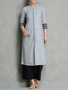 Kurtha from Nepal best quality Dresses Kurti, Dress Stitching, Stitching Designs, Design Kurta, New Kurti, Kurta Patterns, Churidar Designs, Latest Kurti, Salwar Designs