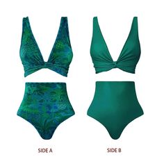 DETAILS Swimsuit and skirt Removable pads Quick drying with sheen Cold gentle machine wash Fabric: 82% polyester 18% spandex Lining Fabric: 82% polyester 18% spandex Sarong/Skirt Fabric: 96% polyester 4% spandex Product ID: YSTY24062202 Green Tankini With Built-in Bra For Pool, Green Swimwear With Built-in Bra For Poolside, Tropical Green Swim Dress For Pool, High Waist Green Tankini For Sunbathing, Fitted High Waist Tropical Swimwear, Green High-waist Tankini For Sunbathing, Fitted Tropical Swim Dress For Pool, Fitted Tropical Tankini For Pool, Fitted Tropical Style Tankini For Pool