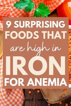 It can be hard to get in foods high in iron, especially for anemia or for pregnancy or for period. These foods, which include vegan and vegetarian sources, are great for boosting your iron intake. Improve your health by eating more iron rich foods! #vitamins #minerals #iron #anemia Heme Iron Rich Foods, Good Sources Of Iron, Raw Pumpkin Seeds