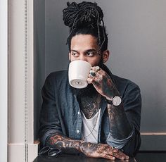 Photo by smith_and_miller Men Poses Reference, Men Poses, Dread Hairstyles For Men, Dread Hairstyles, Man Bun, Corte De Cabelo Masculino, Poses Reference, Dreadlock Hairstyles