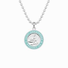 Take the beach life with you wherever you go with the Original St. Christopher Surf Necklace. Our St. Christopher necklaces are available in three different sizes so they look awesome solo or you can layer them with other pieces! Free shipping on US orders $40+ - 3/4” Silver Plated St. Christopher Medal - 24” Ball Chain Necklace (cut ball chain to fit your style) - Get Back stamp Ensures Authenticity Get Back Necklace, Phoebe Outfits, Back Necklaces, Surf Necklace, Summer Wishlist, Bday Wishlist, St Christopher Necklace, Wishlist Ideas, St Christopher Medal