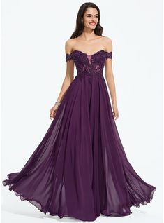 JJ's House Beading Sequins Chiffon Lace Off the Shoulder Fall Spring Summer Winter Ball-Gown/Princess Plus General Crossed Straps Modest Prom Dresses Beautiful Back Sweet & Flow Sparkle & Shine Sexy Grape No Floor-Length Purple Model Name:Katy  Height:5.7ft（173cm）. #JJ's House #Beading #Sequins #Chiffon #Lace #OfftheShoulder #Fall #Spring #Summer #Winter #BallGownPrincess #Plus #General #CrossedStraps #ModestPromDresses #BeautifulBack #Sweet&Flow #Sparkle&Shine #Sexy #Grape #No #FloorLength #Pur Vestidos Color Uva, Dark Purple Prom Dress, Sequin Ball Gown, Purple Prom, Princess Prom Dresses, Ball Gowns Princess, Purple Prom Dress, Lace Ball Gowns, Floor Length Prom Dresses