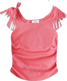 Spring Beach Ruched Tank Top, Spring Ribbed Top For Beach, Spring Beach Ribbed Top, Pink Ribbed Top For Summer, Summer Beach Ribbed Tank Top, Ribbed Tank Top For Beach In Summer, Pink Ribbed Tank Top For Summer, Ruched Tank Top, Tanktop Girl